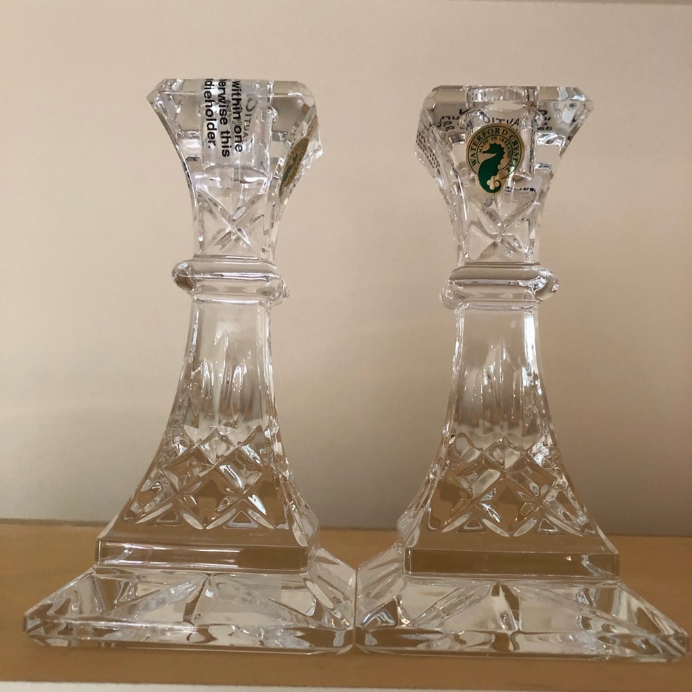 Waterford Crystal Candlesticks